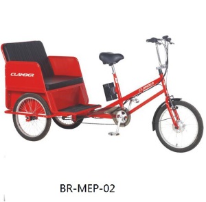 Electric Asisted Pedal Taxi Rickshaw